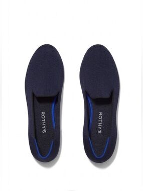 Rothy’s “The Loafer” In Navy Blue Size 9